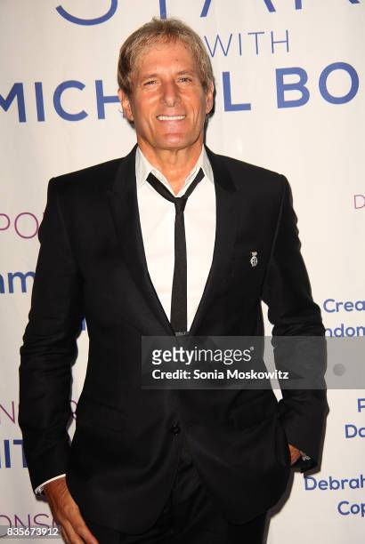 Michael Bolton attends an Intimate Evening Under the Stars with Michael Bolton, benefiting The Michael Bolton Charities at Private Residence on...