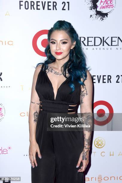 Ashley Quiroz at the 2017 NYX Professional Makeup FACE Awards Expo at The Shrine Auditorium on August 19, 2017 in Los Angeles, California.