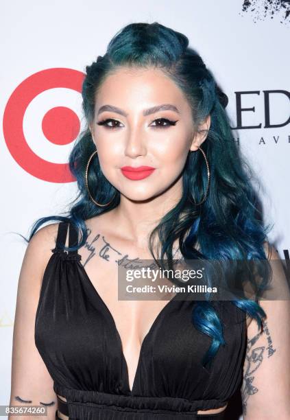 Ashley Quiroz at the 2017 NYX Professional Makeup FACE Awards Expo at The Shrine Auditorium on August 19, 2017 in Los Angeles, California.