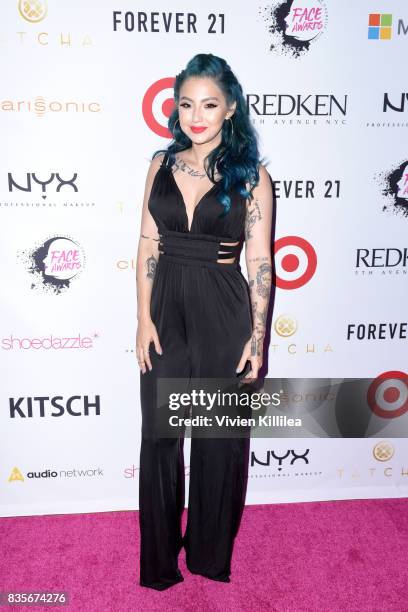 Ashley Quiroz at the 2017 NYX Professional Makeup FACE Awards Expo at The Shrine Auditorium on August 19, 2017 in Los Angeles, California.