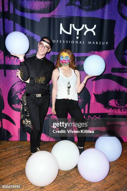 Guests at the 2017 NYX Professional Makeup FACE Awards Expo at The Shrine Auditorium on August 19, 2017 in Los Angeles, California.
