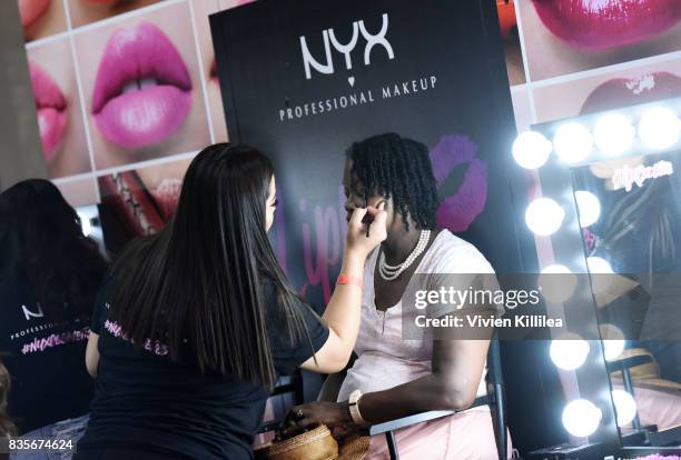 Guests at the 2017 NYX Professional Makeup FACE Awards Expo at The Shrine Auditorium on August 19, 2017 in Los Angeles, California.