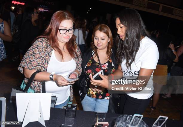 Guests at the 2017 NYX Professional Makeup FACE Awards Expo at The Shrine Auditorium on August 19, 2017 in Los Angeles, California.