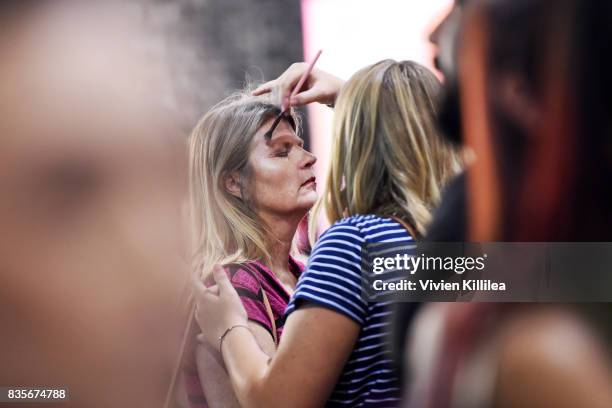 Guests at the 2017 NYX Professional Makeup FACE Awards Expo at The Shrine Auditorium on August 19, 2017 in Los Angeles, California.