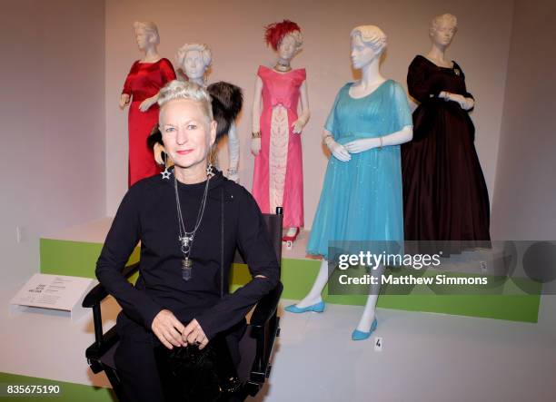 Costume designer Lou Eyrich of the emmy nominated show "FEUD: Bette and Joan" attends the media preview of the 11th annual "Art of Television Costume...