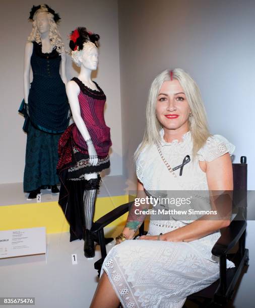 Costume designer Trish Summerville of the Emmy nominated show "Westworld" attends the media preview of the 11th annual "Art of Television Costume...