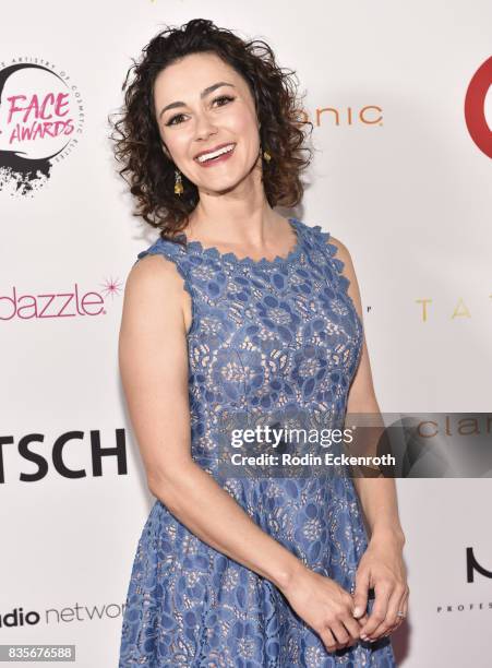 Actress Amanda Troop attends NYX Professional Makeup's 6th Annual FACE Awards at The Shrine Auditorium on August 19, 2017 in Los Angeles, California.