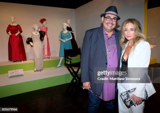 Costume designer Salvador Perez of "The Mindy Project" and costume designer Allyson B. Fanger of the Emmy nominated show "Grace and Frankie" attends...