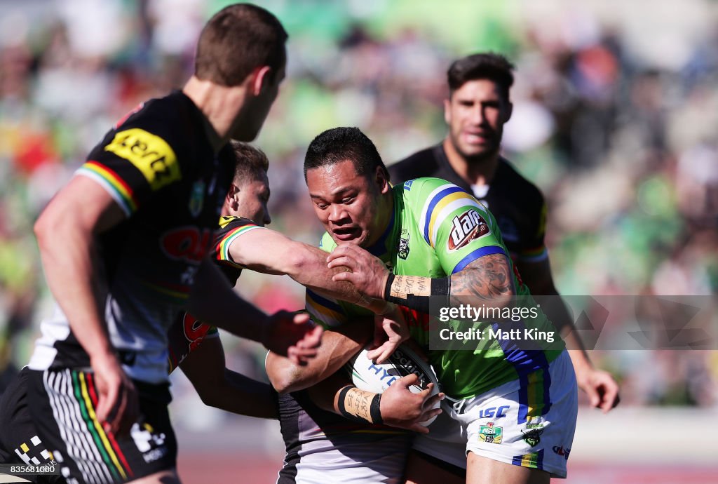 NRL Rd 24 - Raiders v Panthers