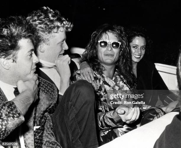 Robert Downey Jr., Michael Anthony Hall, David Lee Roth, and Sonia Braga