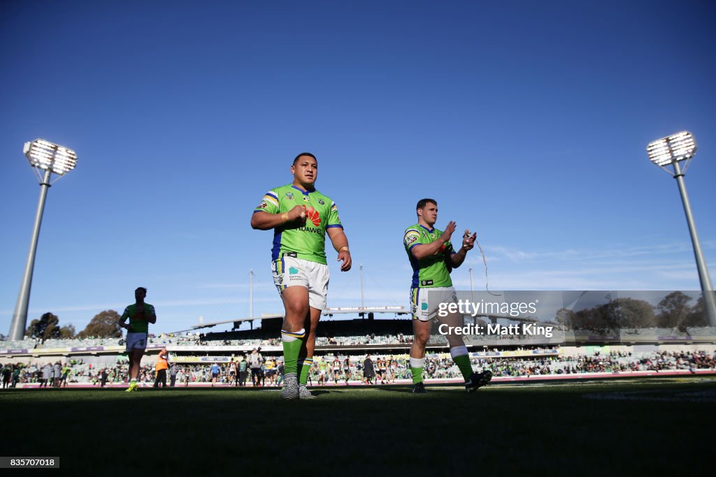 NRL Rd 24 - Raiders v Panthers