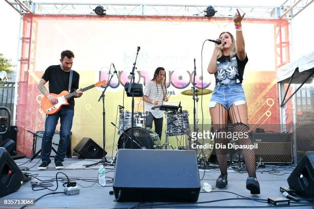Fletcher performs during Day One of 2017 Billboard Hot 100 Festival at Northwell Health at Jones Beach Theater on August 19, 2017 in Wantagh City.