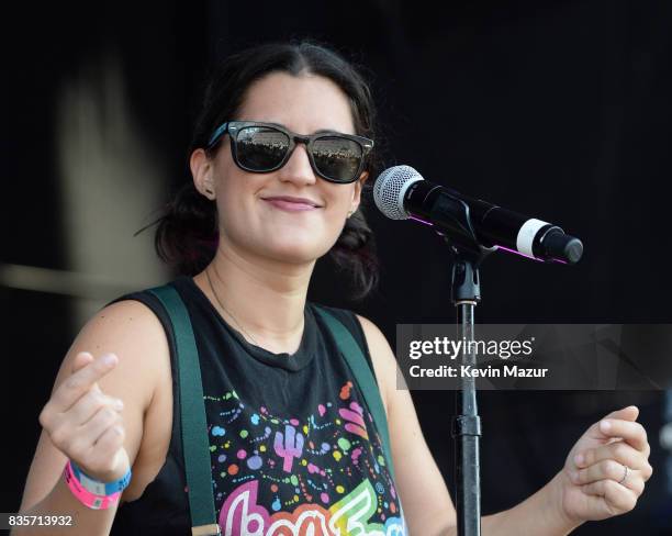 Saved by the 90s with The Bayside Tigers perform on stage during Day One of 2017 Billboard Hot 100 Festival at Northwell Health at Jones Beach...