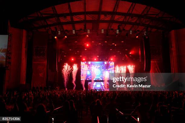 Zedd performs during Day One of 2017 Billboard Hot 100 Festival at Northwell Health at Jones Beach Theater on August 19, 2017 in Wantagh City.