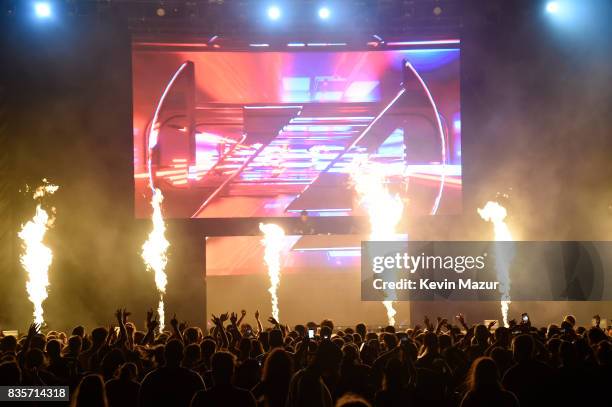 Zedd performs during Day One of 2017 Billboard Hot 100 Festival at Northwell Health at Jones Beach Theater on August 19, 2017 in Wantagh City.