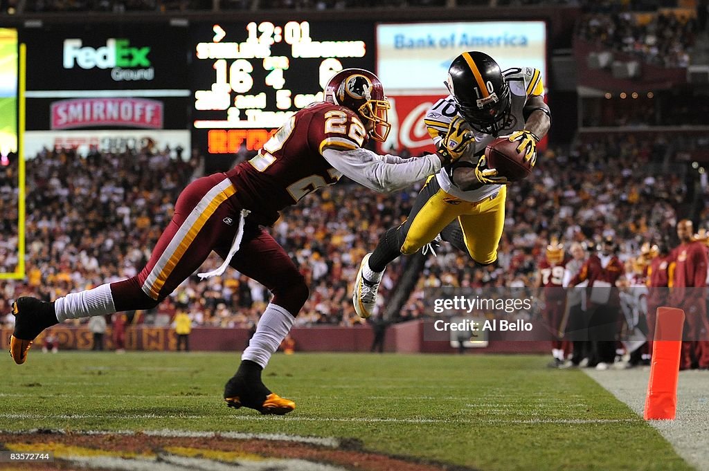 Pittsburgh Steelers v Washington Redskins