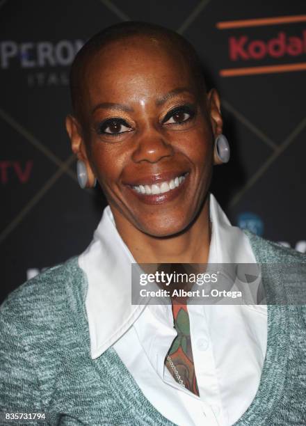 Actress Debra Wilson arrives for the HollyShorts Film Festival - Closing Night Film "This Is Meg" held at TCL Chinese 6 Theatres on August 19, 2017...