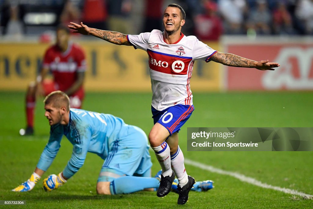 SOCCER: AUG 19 MLS - Toronto FC at Chicago Fire
