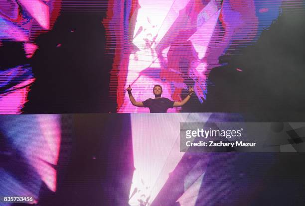 Zedd performs at 2017 Billboard HOT 100 Music Festival at Northwell Health at Jones Beach Theater on August 19, 2017 in Wantagh, New York.