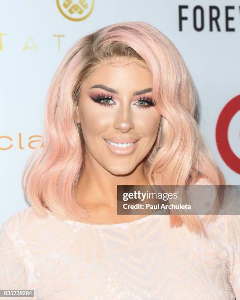 Social Media Personality Chrisspy attends the NYX Professional Makeup's 6th Annual FACE Awards at The Shrine Auditorium on August 19, 2017 in Los...