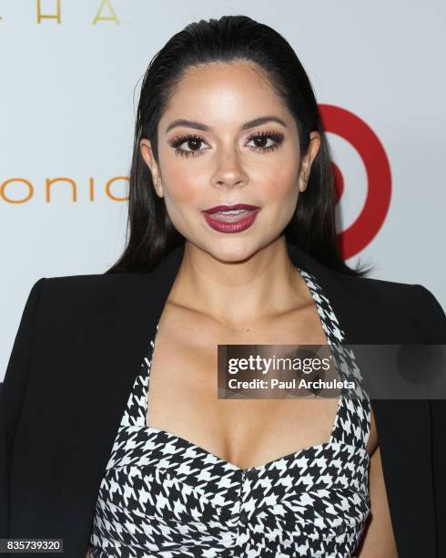 Actress Melissa Carcache attends the NYX Professional Makeup's 6th Annual FACE Awards at The Shrine Auditorium on August 19, 2017 in Los Angeles,...
