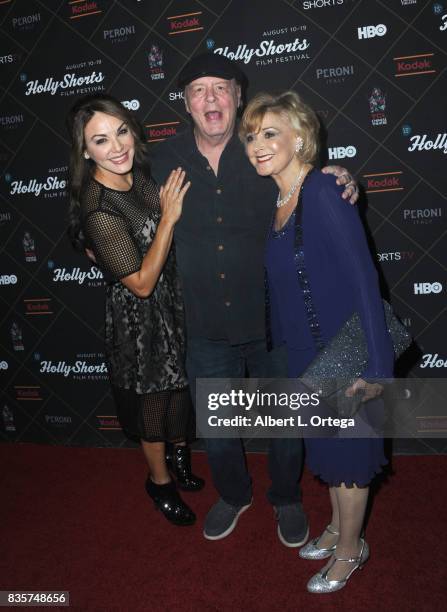 Actress Jill-Michele Melean, actor Jeff Doucette and actress Candice Azzara arrive for the HollyShorts Film Festival - Closing Night Film "This Is...