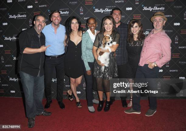 Cast Director Alex Ferrari, Roarke Walker, Lahna Turner, Debra Wilson, Jill-Michele Melean, Ruben Dario, Shawn Pelofsky and Carlos Alazraqui at the...