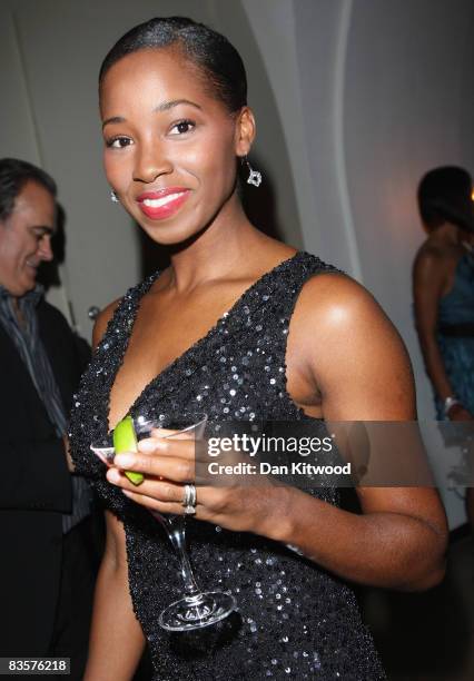 Jamelia arrives at the Cosmopolitan Ultimate Women of the Year Awards at Banqueting House on November 05, 2008 in London, England.