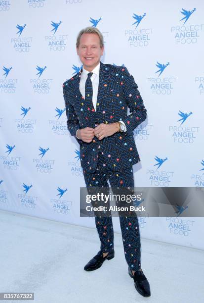 Television personality Carson Kressley attends Project Angel Food's 2017 Angel Awards on August 19, 2017 in Los Angeles, California.