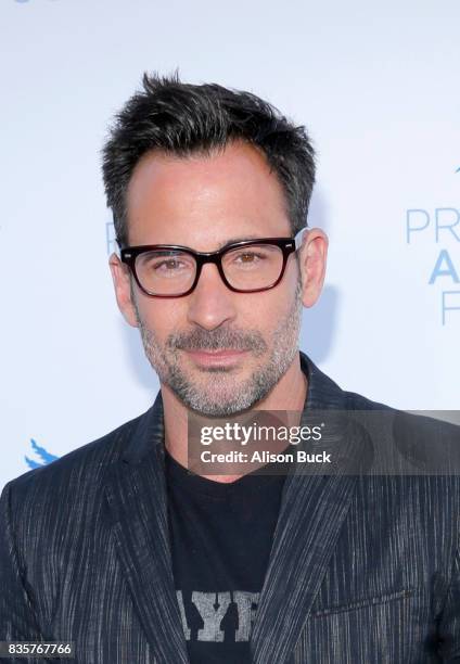 Actor Lawrence Zarian attends Project Angel Food's 2017 Angel Awards on August 19, 2017 in Los Angeles, California.