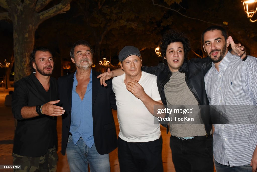 "Carbone" Saint-Tropez Premiere : Outside Arrivals At Cinema Place des Lices