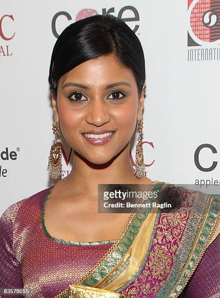 Actress Konkona Sen Sharma attends the 8th Annual MIAAC Film Festival screening of "Heaven on Earth" at the Frederick P. Rose Hall at Jazz at Lincoln...