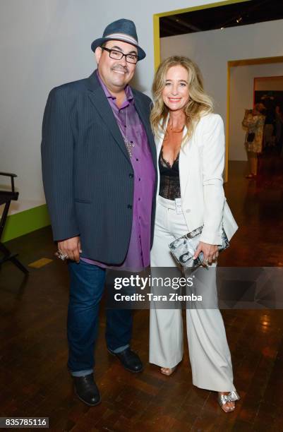 Costume designers Salvador Perez and Allyson B. Fanger attend the media preview of the 11th annual 'Art Of Television Costume Design' exhibition at...