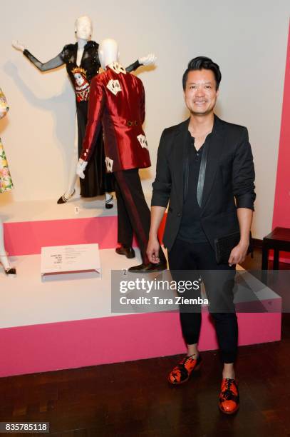 Costume designer Steven Norman Lee of the Emmy nominated show 'Dancing with the Stars' attends the media preview of the 11th annual 'Art Of...