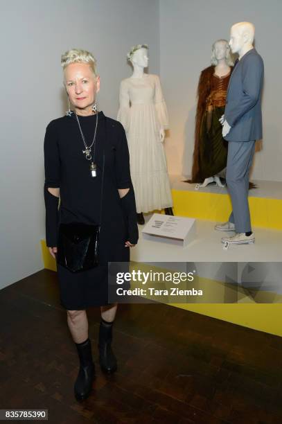 Costume designer Lou Eyrich of the show 'American Horror Story: Roanoke" attends the media preview of the 11th annual 'Art Of Television Costume...