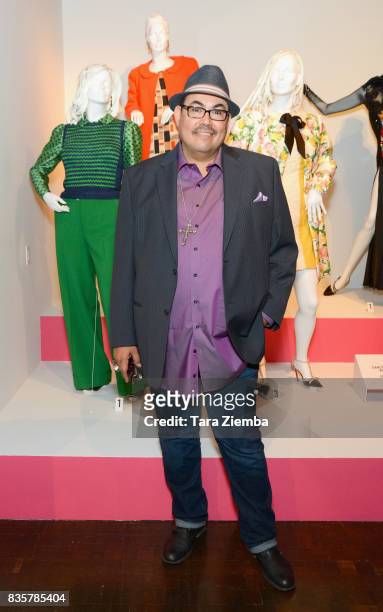 Costume designers Salvador Perez attends the media preview of the 11th annual 'Art Of Television Costume Design' exhibition at FIDM Museum &...