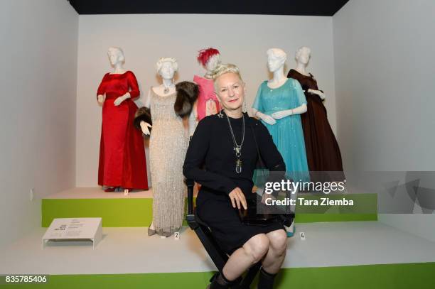 Costume designer Lou Eyrich of the Emmy nominated show 'FEUD: Bette and Joan' attends the media preview of the 11th annual 'Art Of Television Costume...