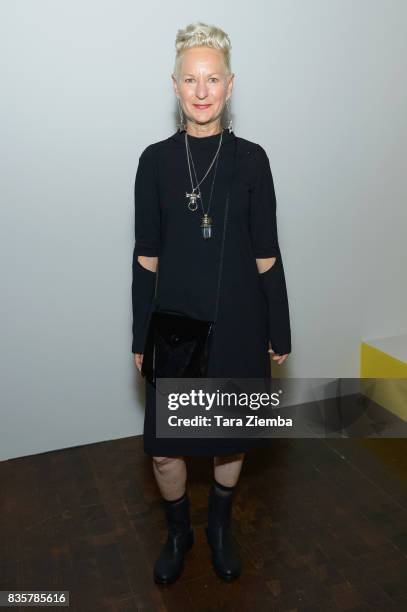 Costume designer Lou Eyrich of the show 'American Horror Story: Roanoke" attends the media preview of the 11th annual 'Art Of Television Costume...