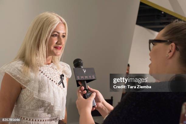 Costume designer Trish Summerville of the Emmy nominated show 'Westworld' attends the media preview of the 11th annual 'Art Of Television Costume...