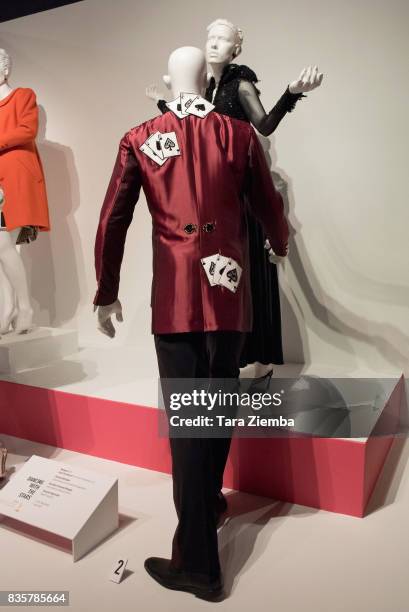 Costumes of the Emmy nominated show 'Dancing with the Stars' on display at the media preview of the 11th annual 'Art Of Television Costume Design'...