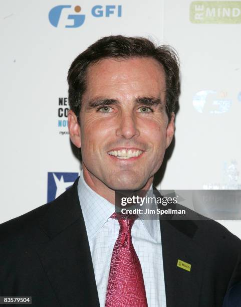 Bob Woodruff attends the 2008 Stand Up For Heroes: A Benefit for the Bob Woodruff Foundation at Town Hall on November 5, 2008 in New York City.