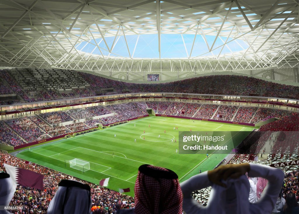 Rendered Illustrations Of Qatar 2022 Venues