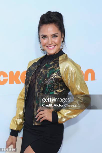 Jessica Decote attends the Nickelodeon Kids' Choice Awards Mexico 2017 at Auditorio Nacional on August 19, 2017 in Mexico City, Mexico.