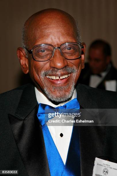 Olympic Track and Field Gold Medalist and inductee Harrison Dillard attends the 33rd Annual Boys Club All Sports Hall of Fame Gala at the...