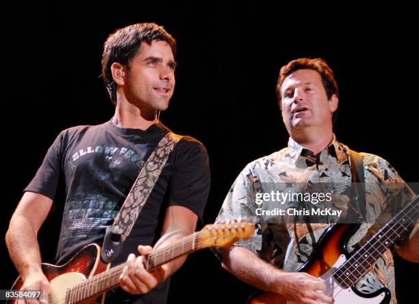 John Stamos performing the Beach Boys