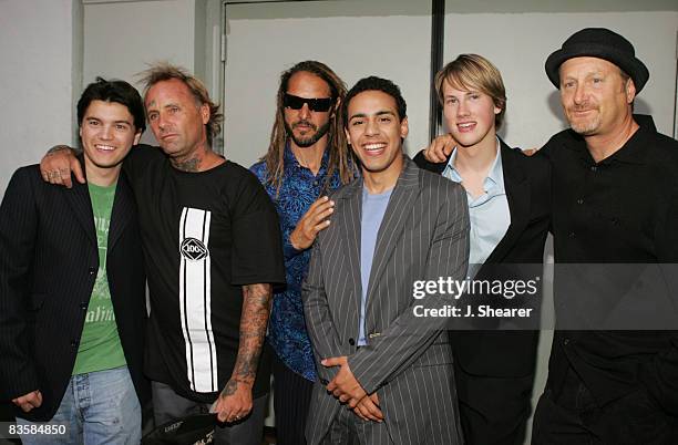 Emile Hirsch, Jay Adams, Tony Alva, Victor Rasuk, John Robinson and Stacy Peralta