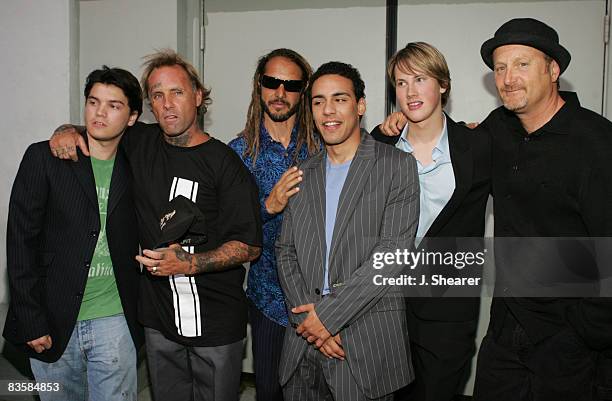 Emile Hirsch, Jay Adams, Tony Alva, Victor Rasuk, John Robinson and Stacy Peralta