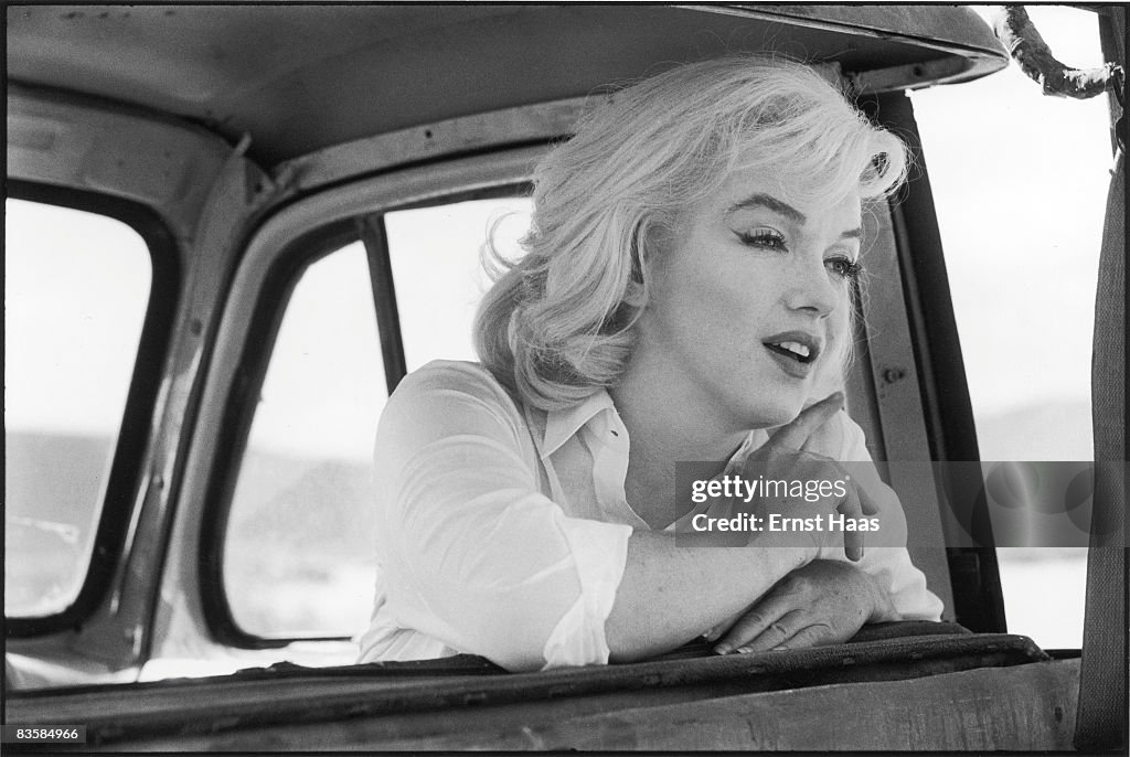 Marilyn Monroe On 'The Misfits' Set