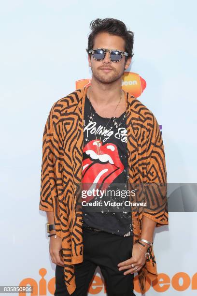 Andres Mercado attends the Nickelodeon Kids' Choice Awards Mexico 2017 at Auditorio Nacional on August 19, 2017 in Mexico City, Mexico.