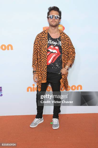 Andres Mercado attends the Nickelodeon Kids' Choice Awards Mexico 2017 at Auditorio Nacional on August 19, 2017 in Mexico City, Mexico.